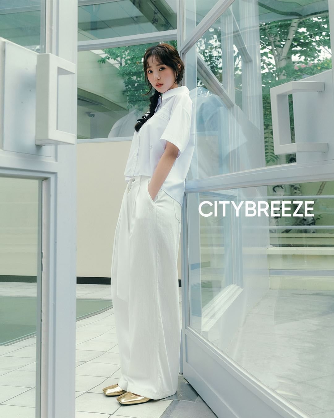 gaya clean look ala chae soobin