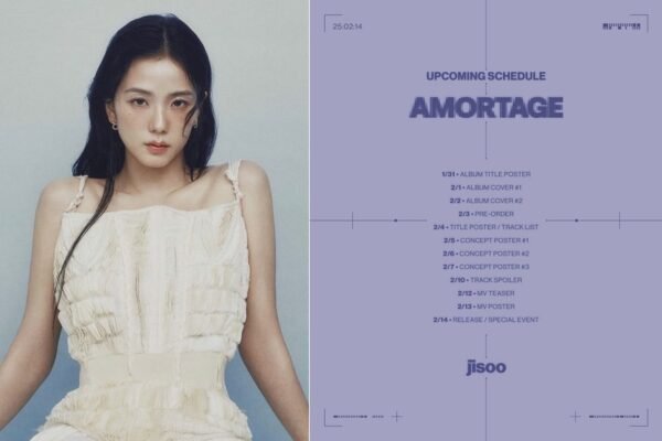 Jisoo BLACKPINK Akan Rilis Album Mini Kedua 'AMORTAGE' pada 14 Februari