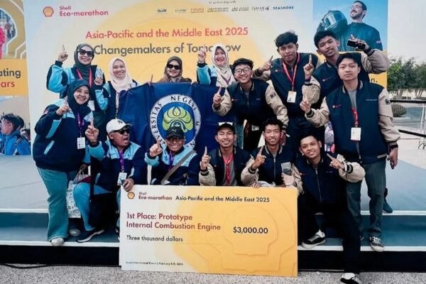 Tim Semeru UM Sebet Juara 1 Prototype Shell Eco-Marathon APME Qatar 2025, Sempat Terhalang Dana