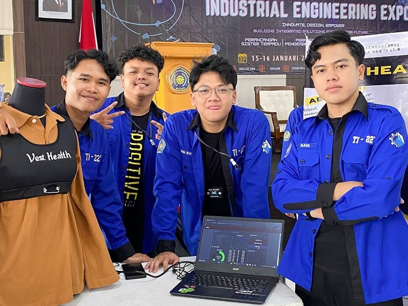 Antisipasi Resiko Laka, Tim Mahasiswa UMM Ciptakan Rompi Pintar