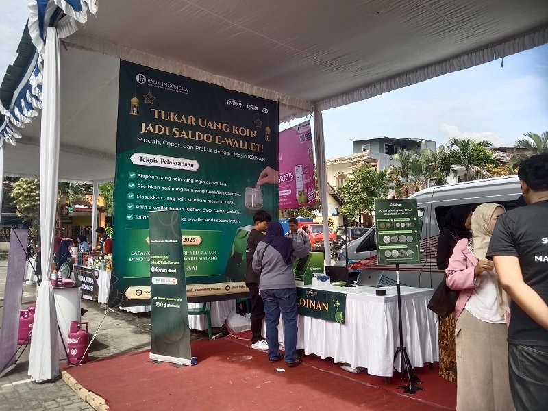 Tukar Uang Koin Jadi E-Wallet dan Donasi Dompet Dhuafa di Serambi BI Malang