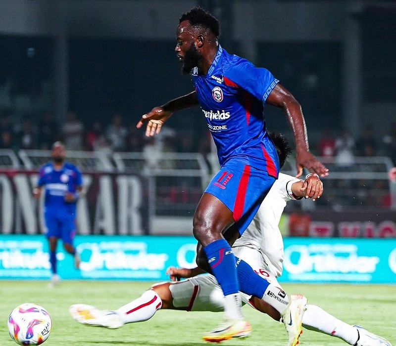 Arema FC Takluk 1-2 di Kandang Malut United