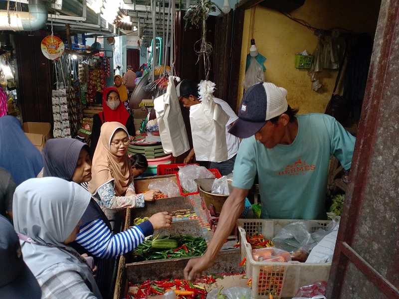 Harga Sayuran di Pasar Induk Gadang Stabil, Pedagang Perkirakan Bisa Berubah Pekan Depan