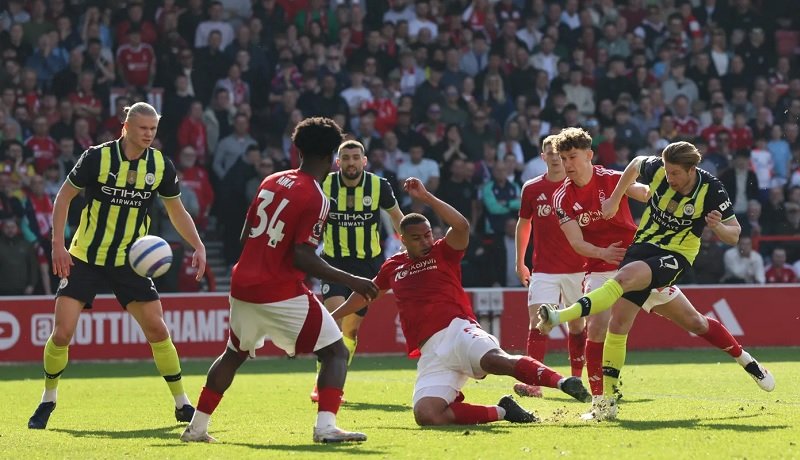 125-Man City vs Nottingham Forest Kalahkan Manchester City 1-0, Nottingham Forest Perbesar Peluang Lolos Liga Champions