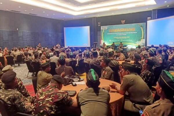 Launching Posko Mudik Lebaran 1446 H dan Konsolidasi Satkorwil Banser Jatim