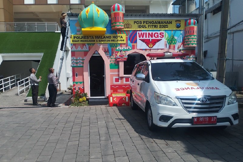 135-Pos Pengamanan Idul Fitri 2025 Posko Pengamanan Blimbing MCC Siap Kawal Arus Mudik dan Arus Balik Lebaran 2025