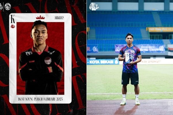 Arkhan Fikri Terpilih sebagai Pemain Muda Terbaik BRI Liga 1 Februari 2025
