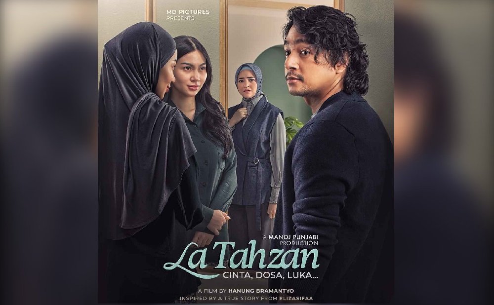 177-Poster film La Tahzan Adaptasi Kisah Nyata, Sinopsis Film 'La Tahzan': Huru Hara Dalam Rumah Tangga