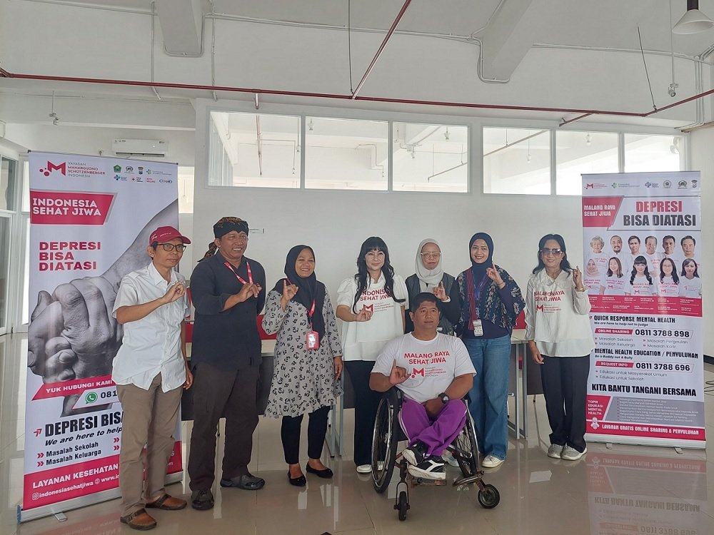 012a-Foto bersama Malang Raya Sehat Jiwa Tawarkan Konseling Gratis, Wujud Nyata Dukungan Kesehatan Mental