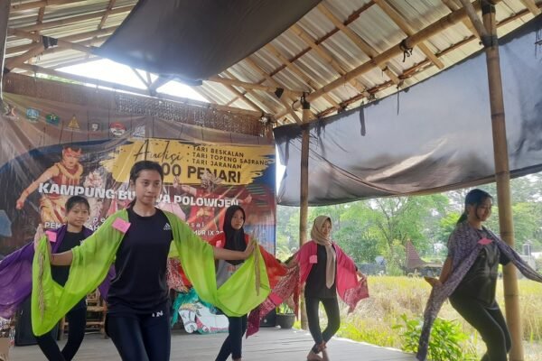 Kampung Budaya Polowijen Gelar Audisi Tari untuk Persiapan Pembukaan Porprov IX Jatim 2025