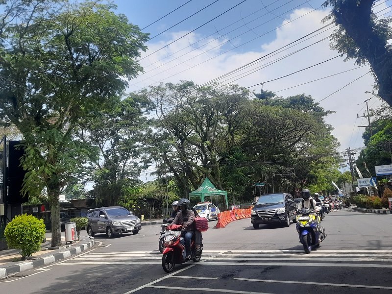 Rekayasa Arus Lalu Lintas di Jalan Kahuripan-Brawijaya-Tumapel Resmi Diberlakukan, Uji Coba Selama Sebulan