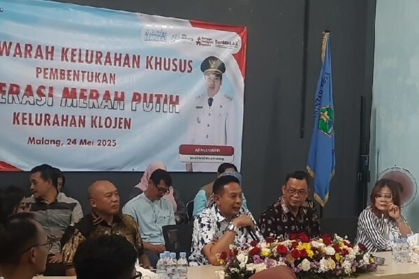 Wali Kota Malang Hadiri Musyawarah Khusus Pembentukan Koperasi Merah Putih di Kelurahan Klojen