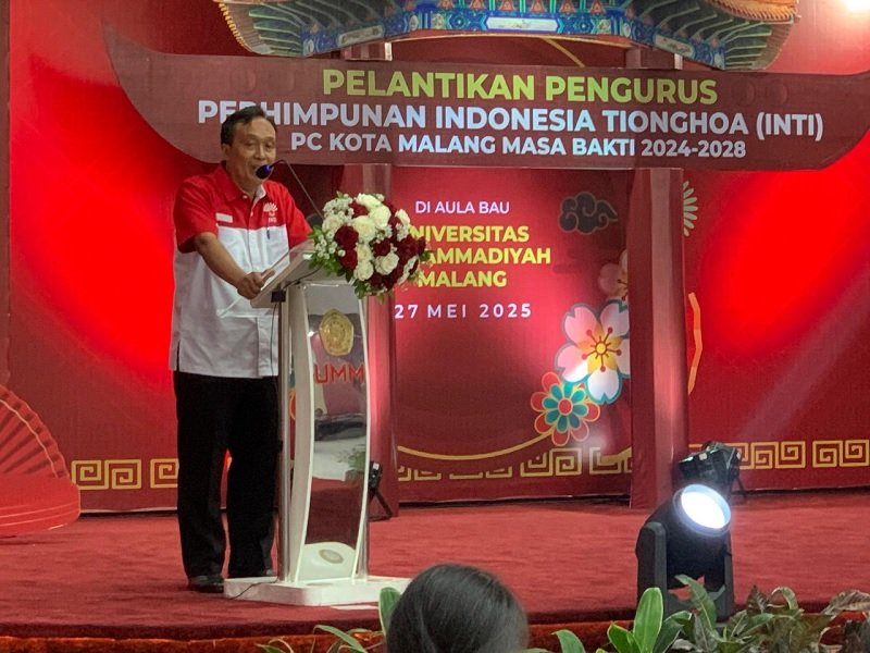 Prof Wahyudi Dilantik Sebagai Ketua Perhimpunan INTI Kota Malang Periode 2024-2028