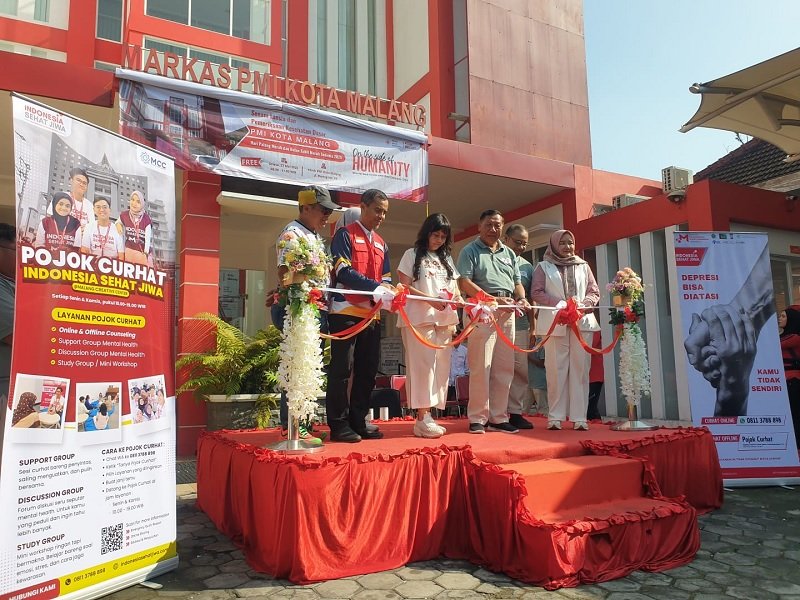 Tekan Angka Bunuh Diri, PMI Kota Malang Resmikan Poli Psikologi