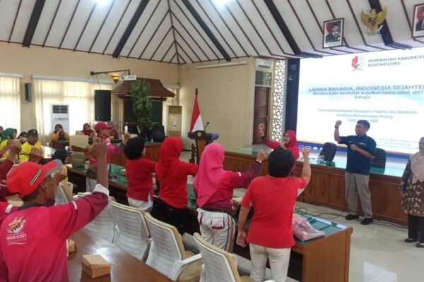 Pemkab Bojonegoro dan FIKES UMM Gelar Penyuluhan Kesehatan Lansia: Menuju Lansia Sejahtera, Indonesia Bahagia