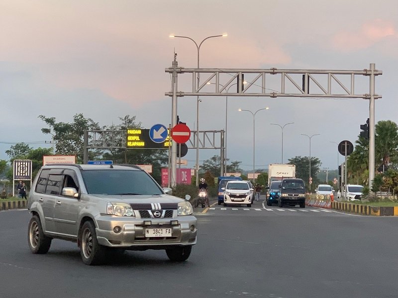 190-Lalu lintas di ruas tol Pandaan-Malang Diskon Tarif Tol 20 Persen di Pandaan-Malang, PT JPM Dukung Pertumbuhan Ekonomi Jawa Timur