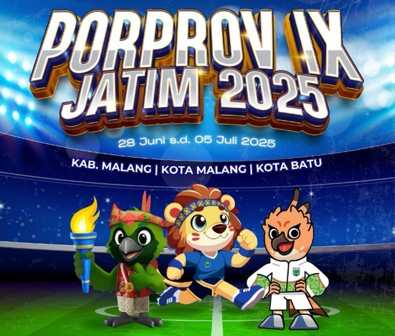 Dari Pamekasan, Kirab Api Porprov IX Jatim 2025 Menuju Malang Raya