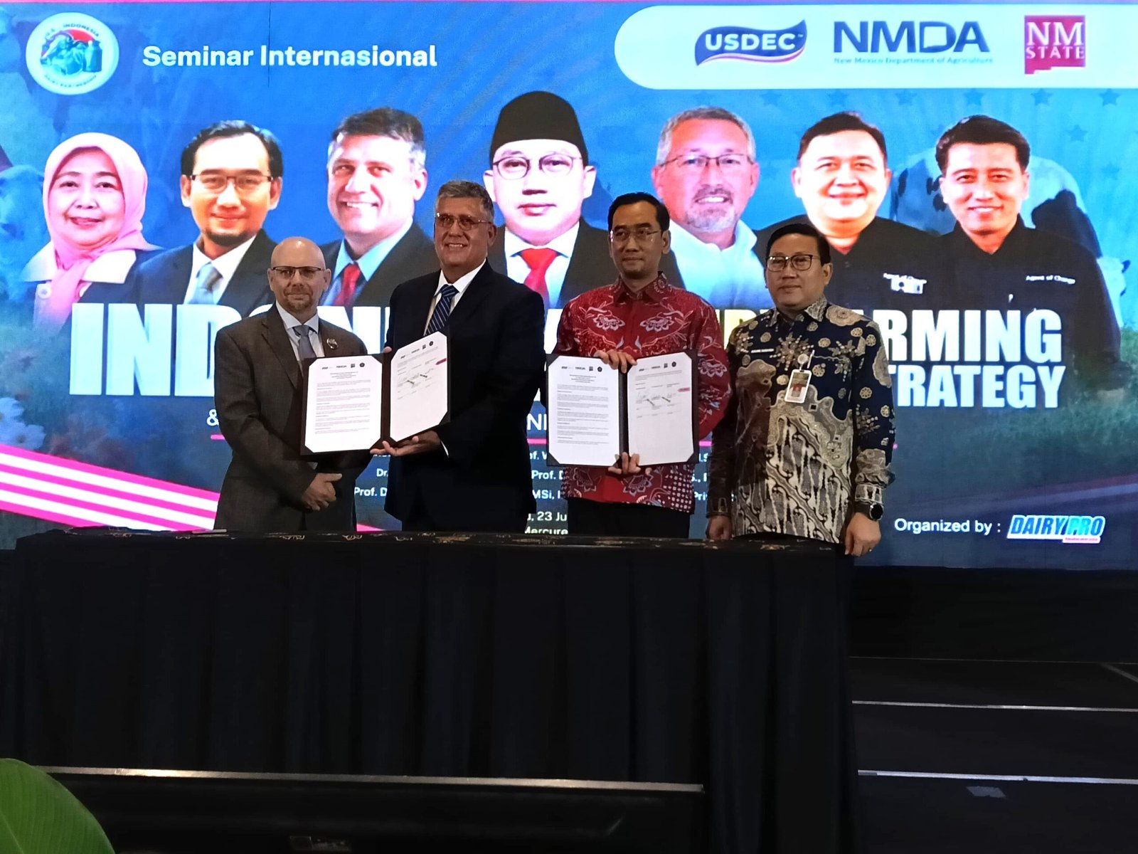 Kemitraan Strategis AS-Indonesia Diperluas ke Jawa Timur, Perkuat Industri Susu Nasional