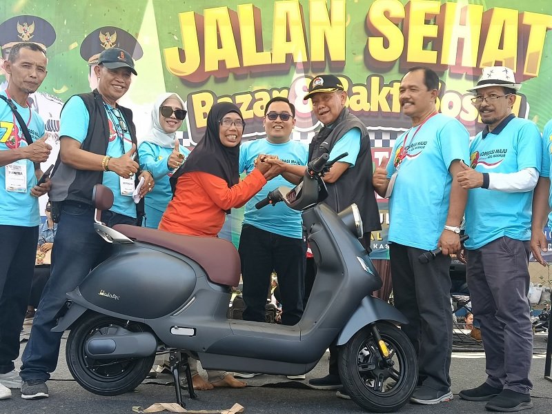 Raih Doorprize Utama Jalan Sehat Harkopnas ke-78, Niati: “Sudah Feeling”