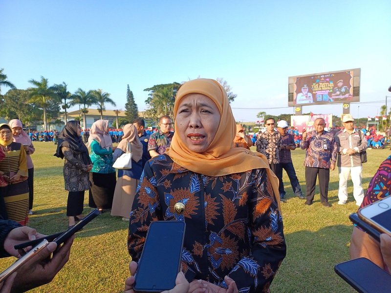 Hadiri MPLS di Pusdik Arhanud Malang, Gubernur Jatim Apresiasi SMK PGRI 3 Malang