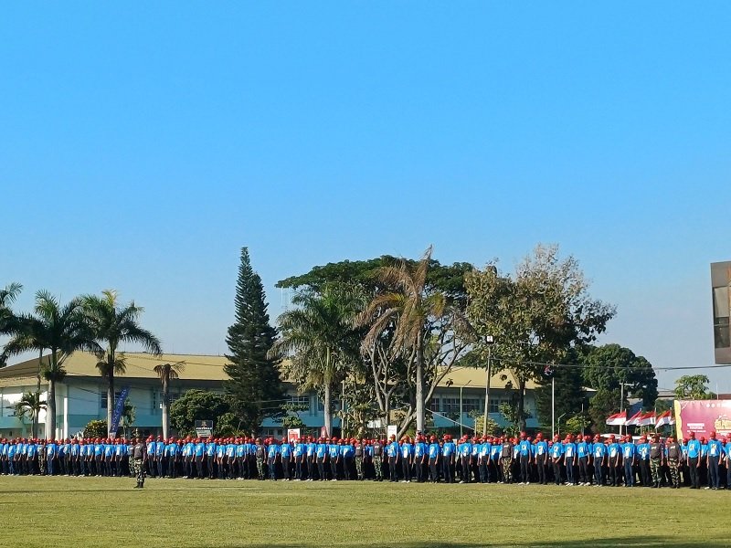 SMK PGRI 3 Malang Kuatkan Disiplin dan Karakter Siswa Lewat MPLS Bermuatan Nasionalisme