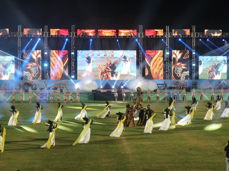 Meriah, Penutupan Porprov IX Jatim 2025 di Stadion Kanjuruhan Kepanjen