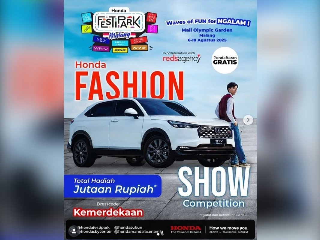 Gelaran Honda Festipark Siap Sapa Warga Malang di MOG