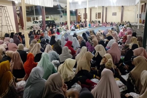 Dibaan Putri Jabung Meriah, Dihadiri 600 Jamaah dari Berbagai Desa