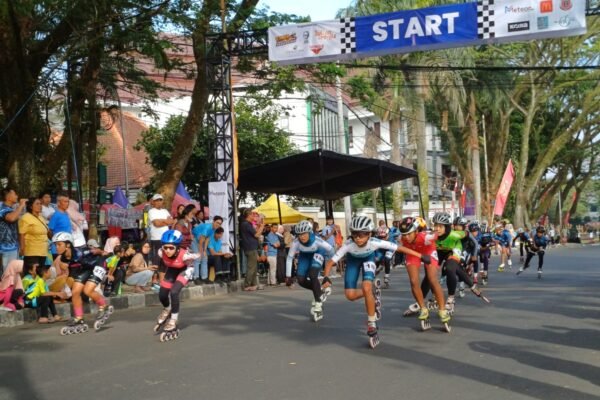 600 Peserta Ramaikan Kejuaraan Sepatu Roda Tingkat Nasional Piala Wali Kota Malang XII 2025