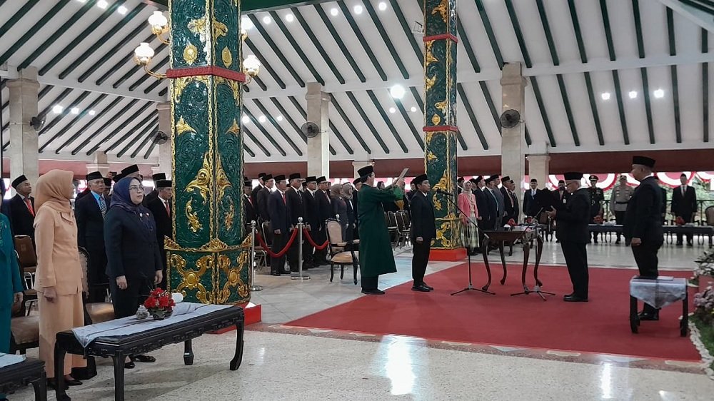 Tomie Herawanto Resmi Dilantik Pj Sekda Kabupaten Malang, Lanjutkan Estafet Kepemimpinan Nurcahyo