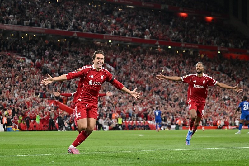 Liverpool Awali Premier League dengan Manis, Kalahkan Bournemouth 4-2