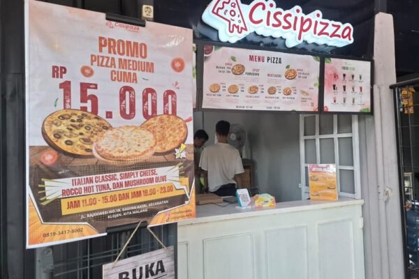 Cissipizza, Sensasi Pizza Khas Italia dengan Harga Ekonomis