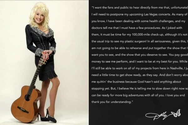 Konser Residensi Dolly Parton Ditunda Karena Masalah Kesehatan