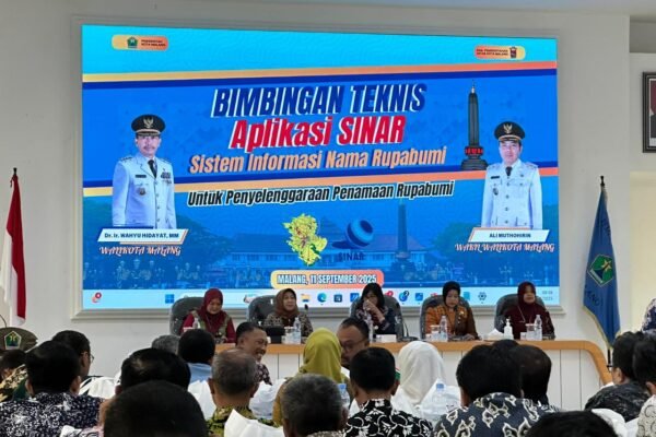 Wujud Komitmen, Pemkot Malang Gelar BIMTEK Aplikasi SINAR untuk Camat dan Lurah
