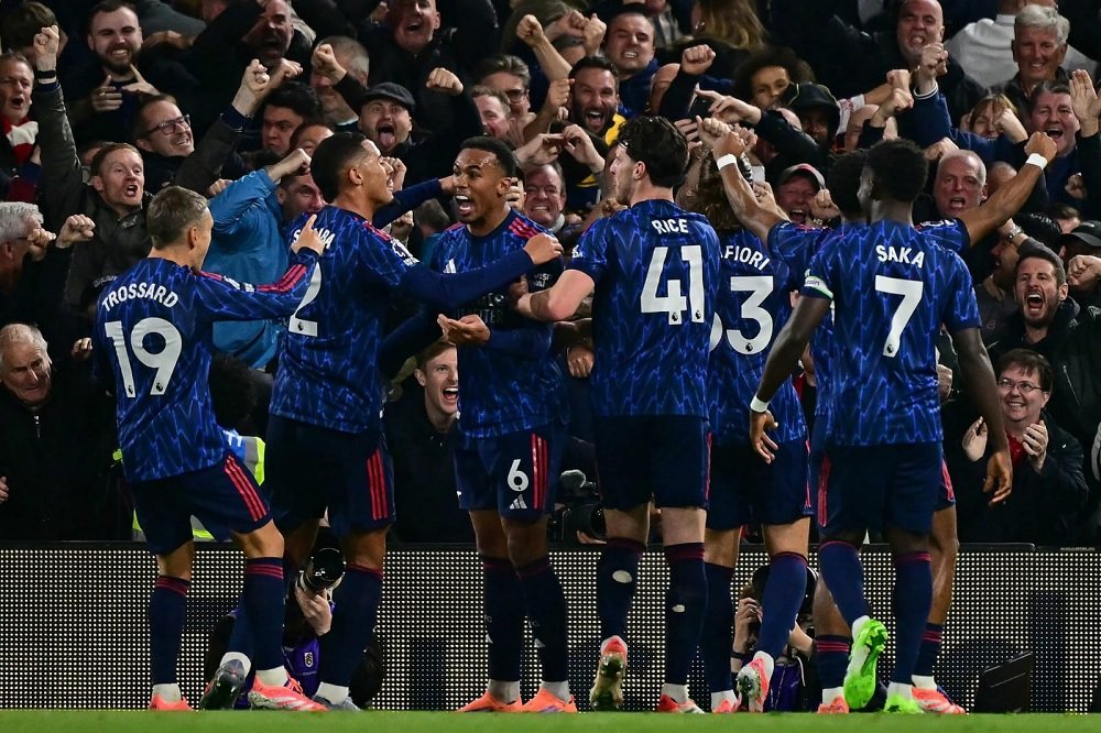 Tundukkan Fulham 1-0 di Craven Cottage, Arsenal Kokoh di Puncak Klasemen