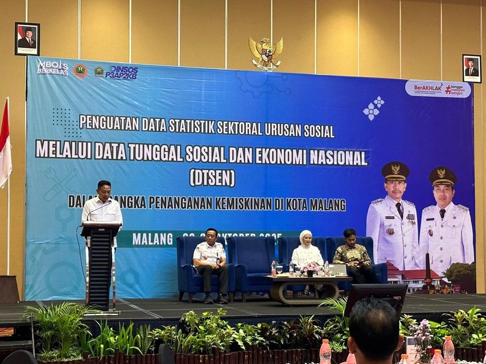 Pemkot Malang Hadirkan DTSEN, Bantuan Sosial Biar Tak Salah Sasaran