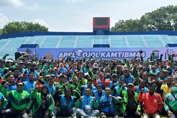 Apel Ojol Kamtibmas di Malang, Kapolri Komitmen Jaga Keamanan Jalan Lewat “Jogo Jatim”