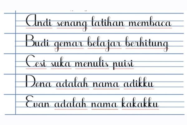 Tulisan Tegak Bersambung, Jejak Budaya Tangan dan Pikiran