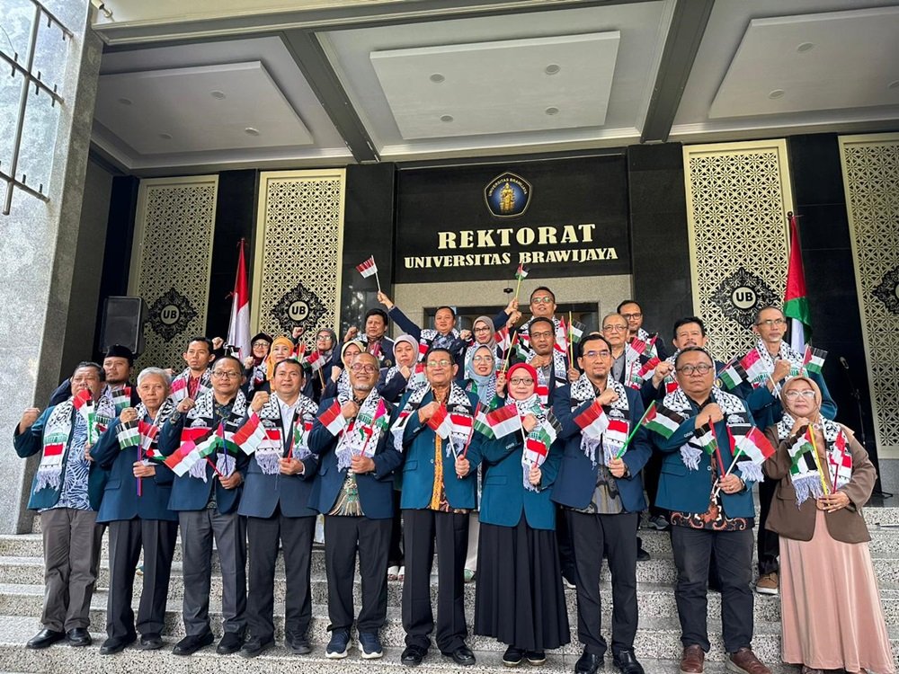 Rektorat UB Jadi Saksi Deklarasi Dukungan Terhadap Kemerdekaan Palestina