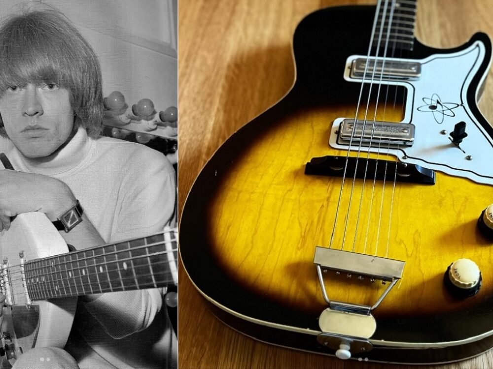 Gitar Brian Jones Pendiri Rolling Stones Dilelang Rp6,4 Miliar