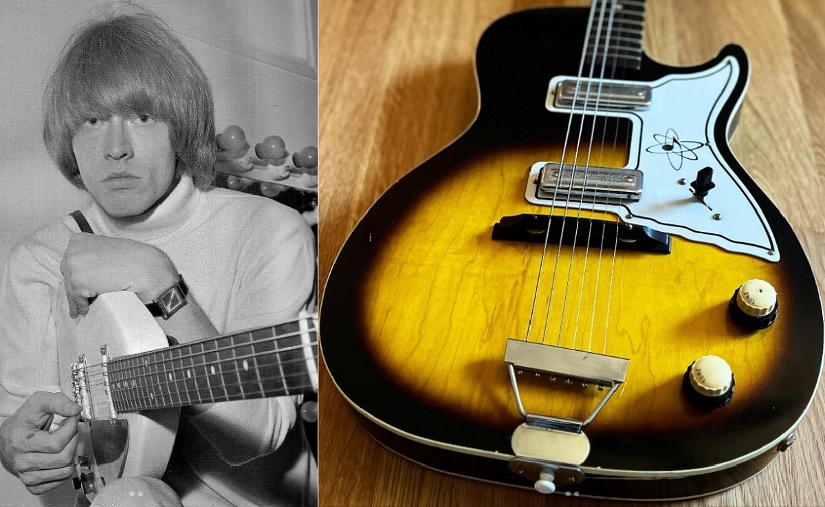 Gitar Brian Jones Pendiri Rolling Stones Dilelang Rp6,4 Miliar