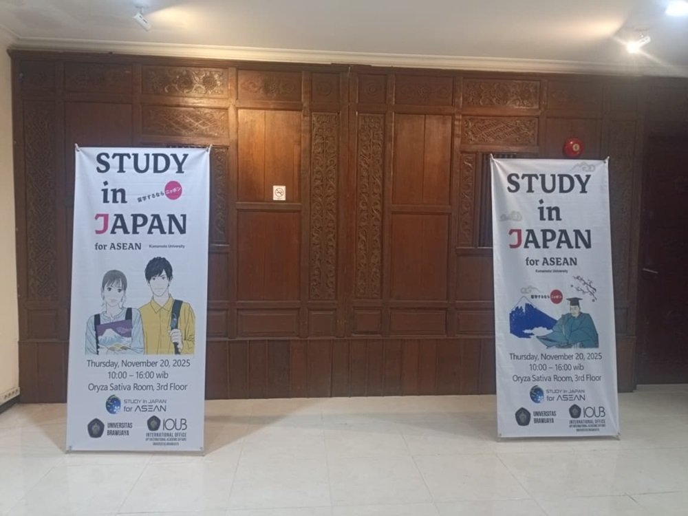 Antusias Mahasiswa Membludak, “Study in Japan Fair” di UB Diserbu Hingga 500 Pendaftar