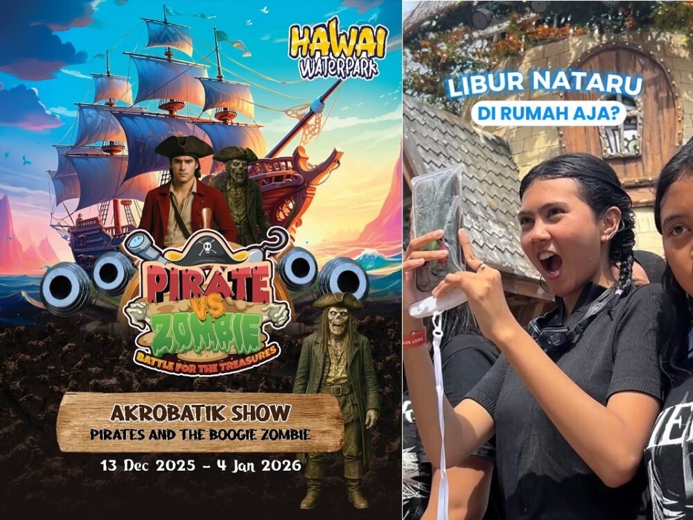 033-Pirate vs Zombie Viral, Sensasi Bajak Laut vs Zombie di Hawai Waterpark Malang