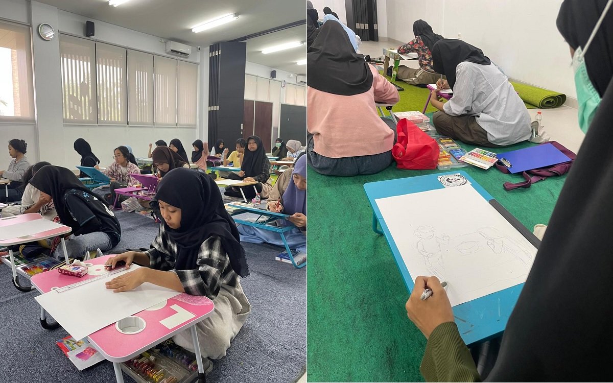 Lomba Poster Bertema “Rumahku Syurgaku” di SMK Permatajingga Jadi Wadah Kreativitas Siswa SMP Se-Malang Raya