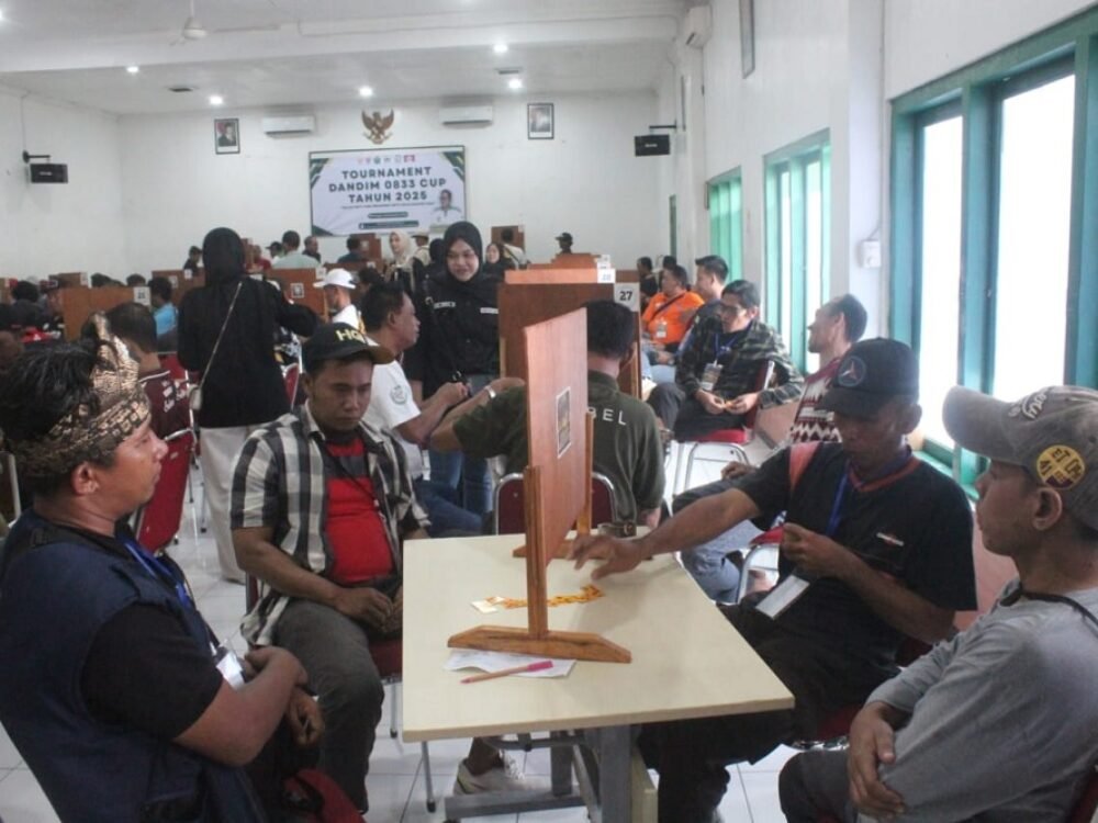 Kodim 0833 Malang Gelar Turnamen Domino Dandim Cup