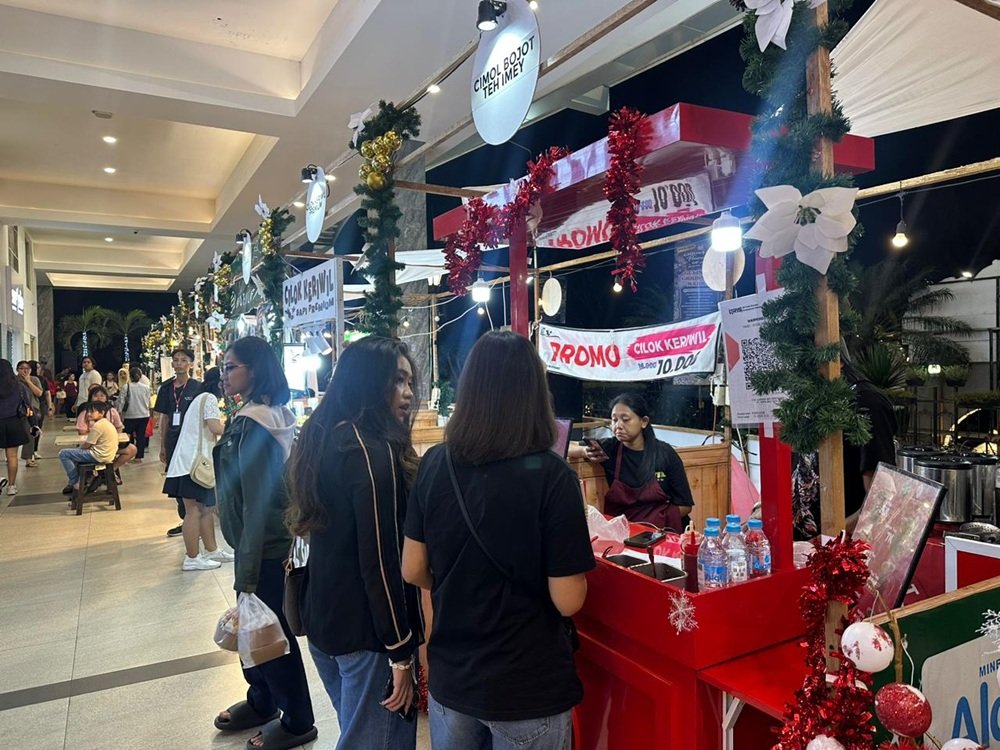 Foodtopia Hadirkan Culinary Christmas Market di Matos, Angkat UMKM Kuliner Malang