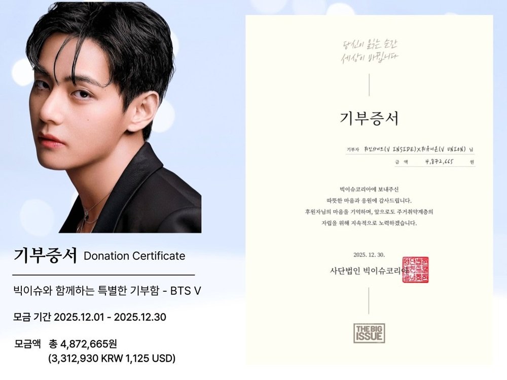 Rayakan Ulang Tahun ke-30 V BTS, Penggemar Dedikasikan sudut khusus di Istana Versailles, Prancis hingga Tanam Terumbu Karang