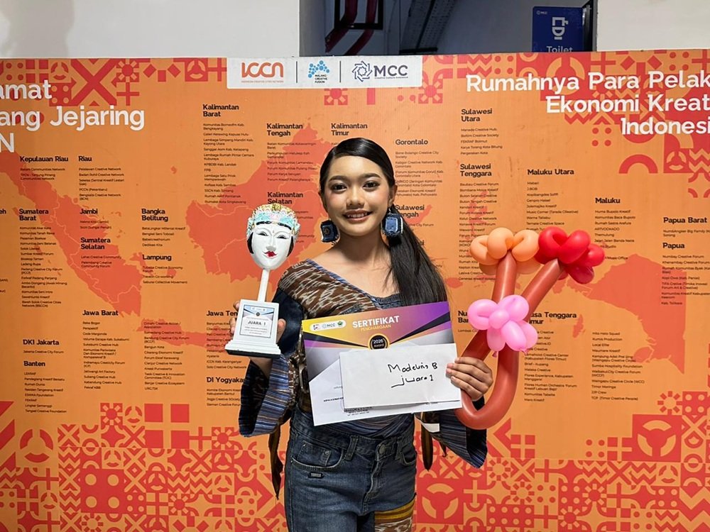 Hani Fajar Pratiwi Raih Juara 1 Modelling di Gebyar Anak Berbakat Piala Disporapar