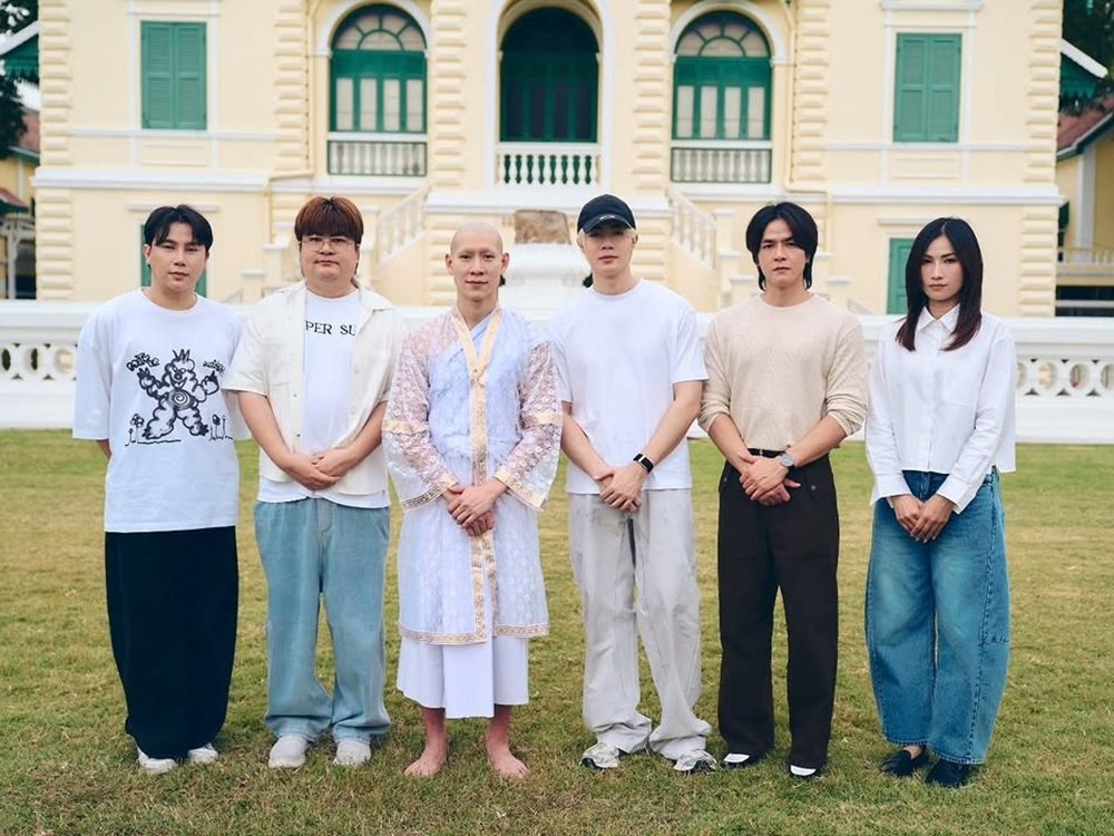 Aktor Poppy Ratchapong Jalani Penahbisan di Wat Debsirindrawas, Raih Gelar Dharma DHAMMAVASO