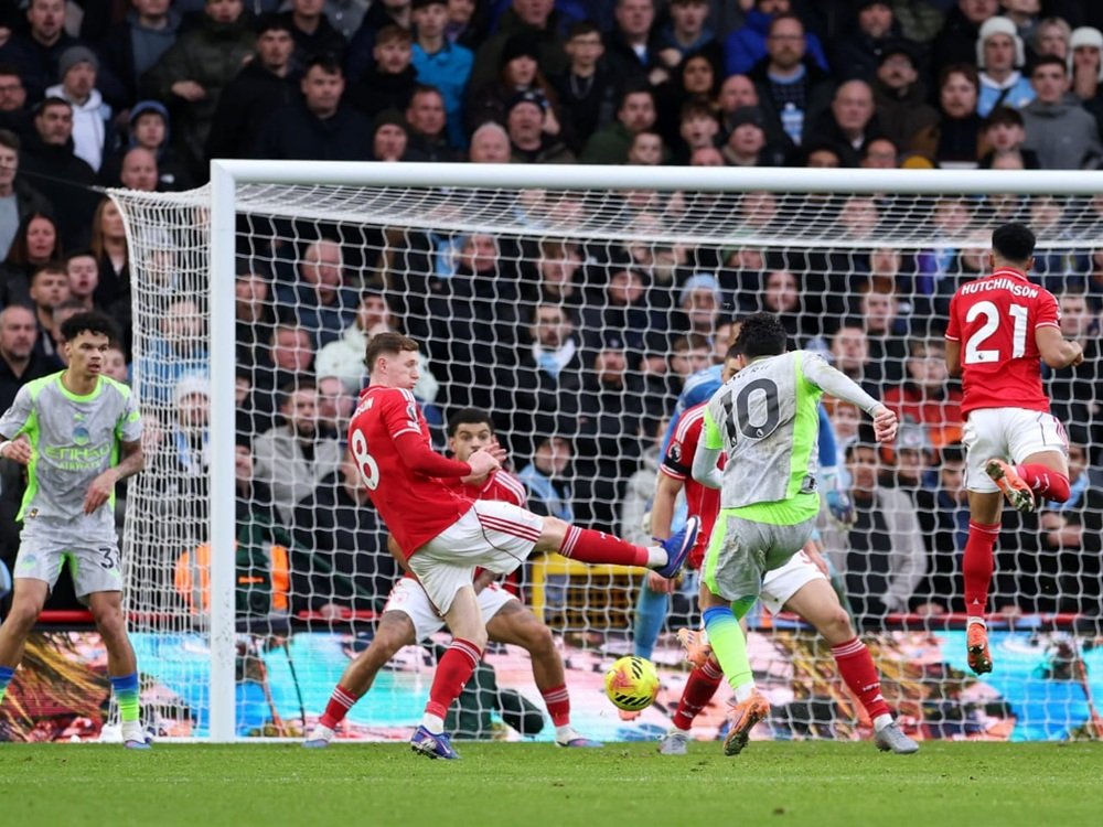 Hasil Nottingham Forest vs Manchester City: Rayan Cherki bawa The Citizens duduki puncak klasemen Premier League
